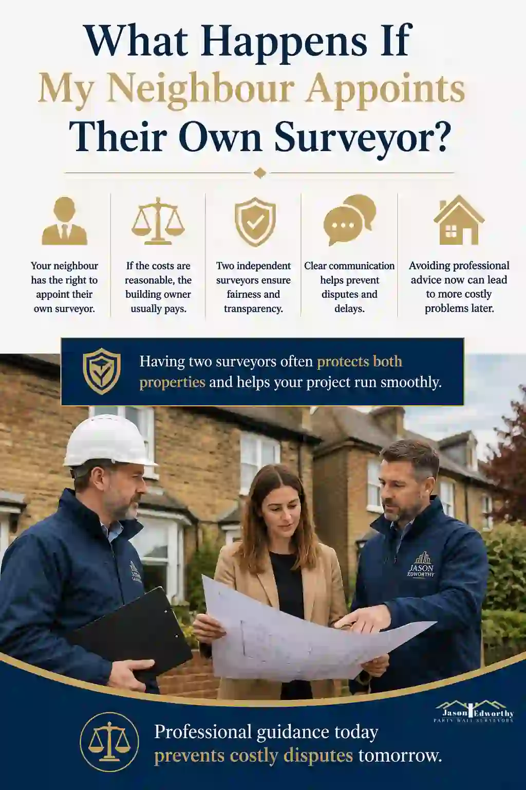 What Happens If My Neighbour Appoints Their Own Surveyor East Sussex?